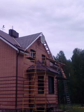 Реконструкция кровли, Верхние Мендсары